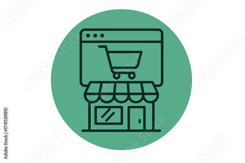 Shopping basket icon set vector illustration with transparent background, ordered icons collection for e-commerce, online store, retail, and digital shopping cart design