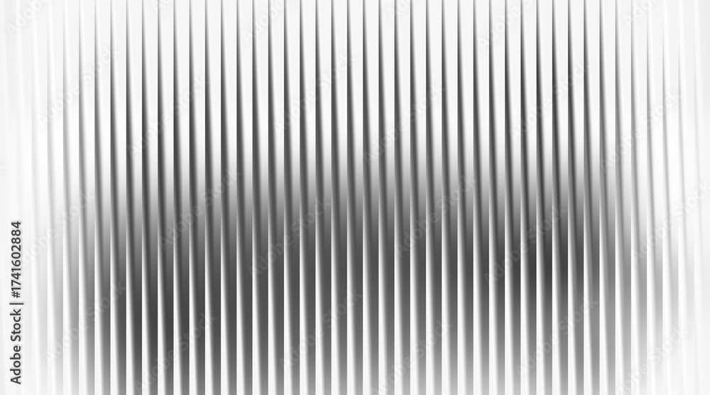 Fototapeta premium Abstract vertical lines pattern with shadow effect
