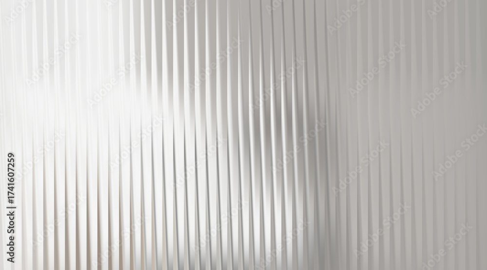 Fototapeta premium Textured abstract background with vertical ribbed pattern