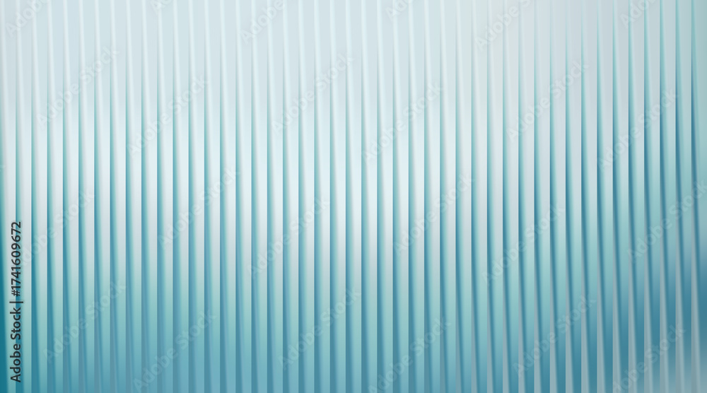 Obraz premium Abstract light blue and white vertical lines pattern