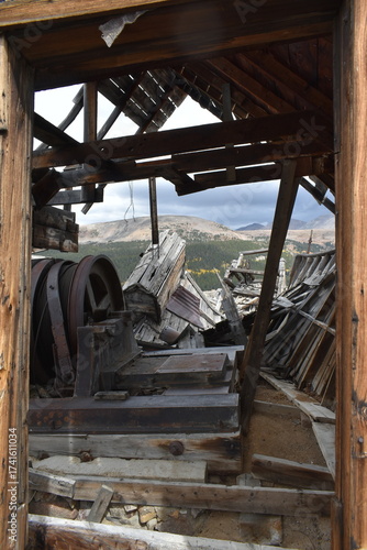 Old hoist house
