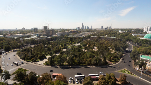 view of Tashkent from above