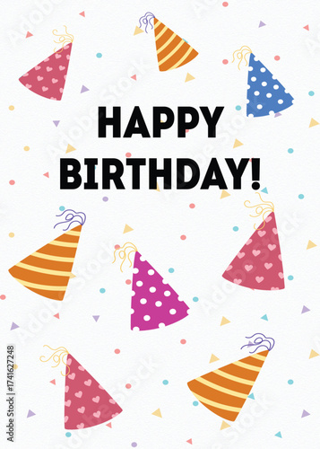 Happy Birthday Illustrator Artwork