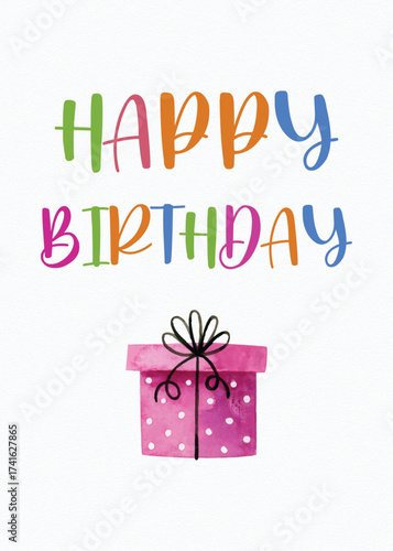 Happy Birthday | Adobe Illustrator Artwork