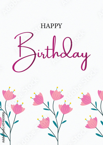 Happy Birthday Balloon Vector EPS Fun Illustration