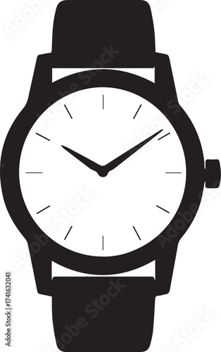 Vector illustration of a watch
