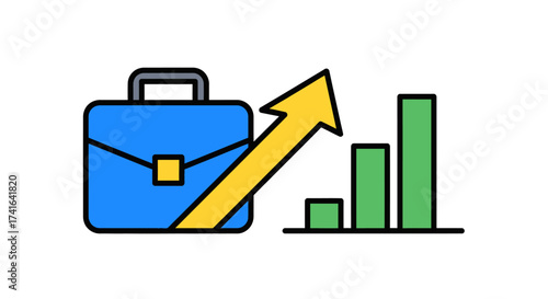 Business Growth and Financial Performance Icon