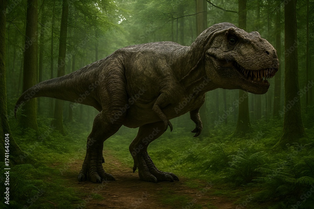 Fototapeta premium t rex dinosaur