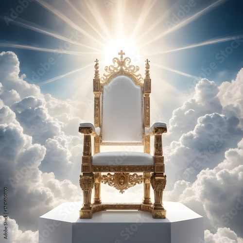 golden throne above the clouds
