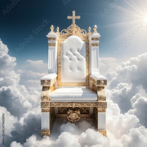 golden throne above the clouds