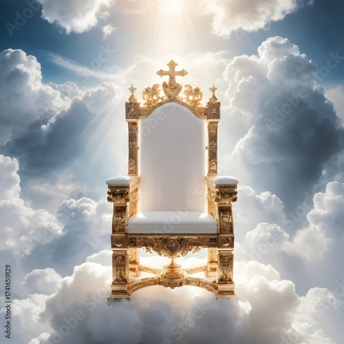 golden throne above the clouds