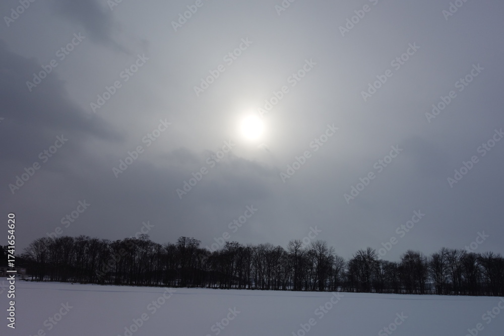 Obraz premium 様々な空のテクスチャ