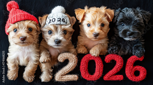 yorkshire terrier puppies for the New year 2026