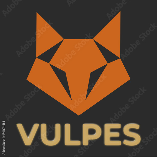 Geometric Fox Logo — Minimalist Abstract Animal Design. Perfect for branding, design studios, technology companies, creative agencies, and clothing.