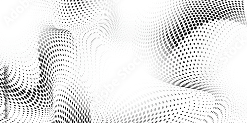 Abstract halftone dotted background. Monochrome grunge pattern with dot and circles.  Vector modern pop art texture for posters, sites, business cards, cover, postcards, labels, stickers layout.