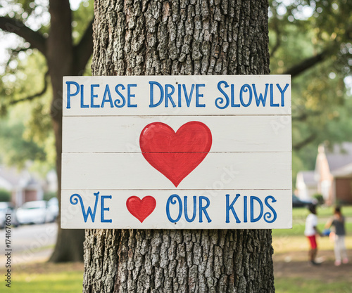 Sign saying 