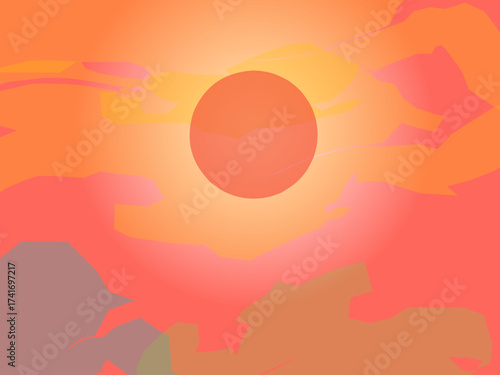 vector illustration of a abstract background