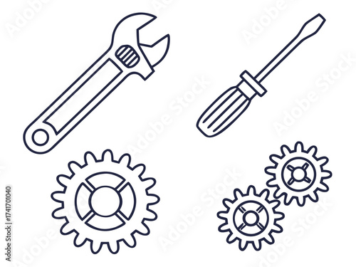 tools icon vector illustration