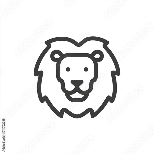 ライオンのピクトグラム