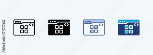 Application Icon Multiple Style