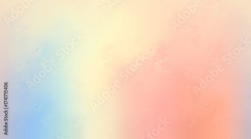 Foto Abstract Polygonal Pattern with Pastel Colors Background, Blur Effect, Soft Text