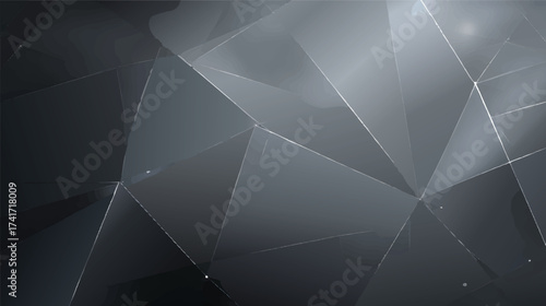 Abstract blue background with smooth, intersecting lines and gradients