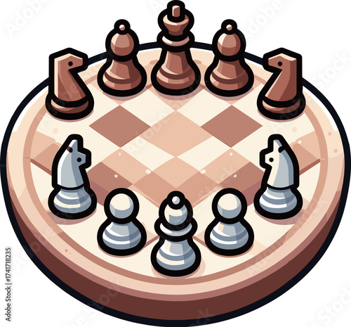 チェスのイメージイラスト