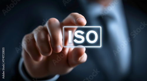ISO Certification and Quality Management Concept