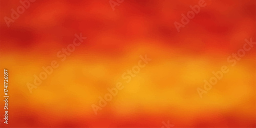 Abstract colourful fiery red bokeh background