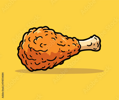 Fried Chicken Drumstick Crispy