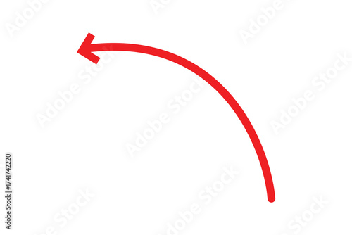 wave curved long arrow icon,arrow icon, long arrow icon, up and down arrow icon.