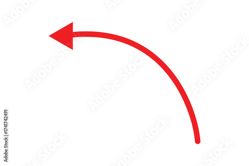 wave curved long arrow icon,arrow icon, long arrow icon, up and down arrow icon.