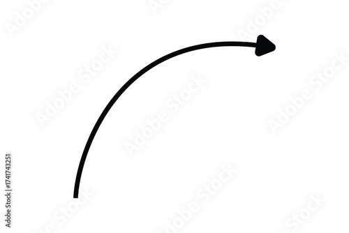 wave curved long arrow icon,arrow icon, long arrow icon, up and down arrow icon.