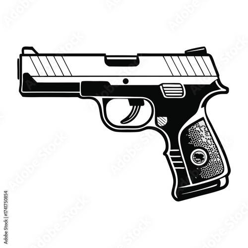 Walther PPQ — a striker-fired 9mm pistol famed for its ergonomic grip, crisp trigger, and reliable performance; compact, accurate; popular with law enforcement and sports shooters.