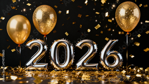 Happy New Year 2026 Golden Celebration