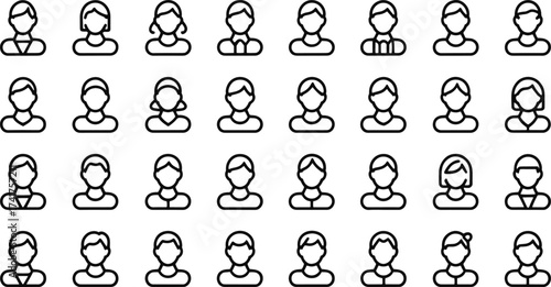 A versatile and professional collection of scalable vector icons designed for modern digital interfaces and branding applications featuring a diverse range of symbols and graphics