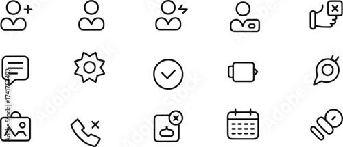 A versatile collection of professional graphic design icons featuring a wide array of common symbols and elements for digital and print applications