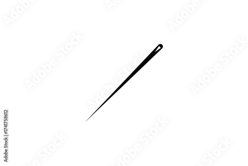 Needle icon. Needle and thread icon, thread icon.