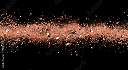 A captivating image of the Milky Way Galaxy, rendered in a stunning artistic interpretation, showcasing the vastness of space with intricate detail. vector illustration