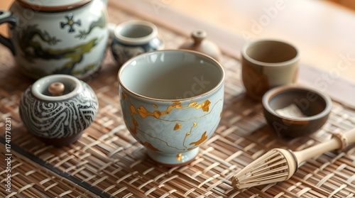 cup of tea and teapot