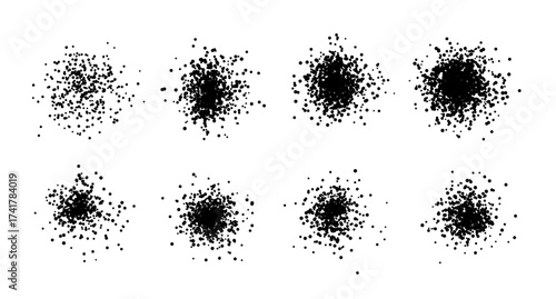 Spray spot pattern