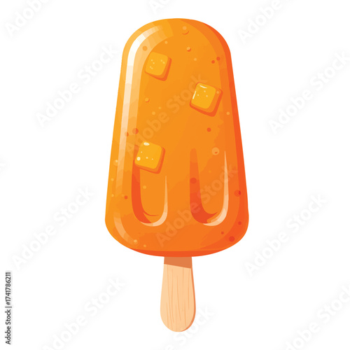 delicious mango ice cream bar