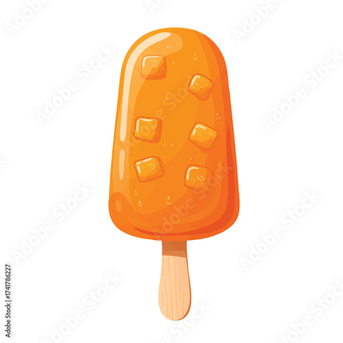 delicious mango ice cream bar
