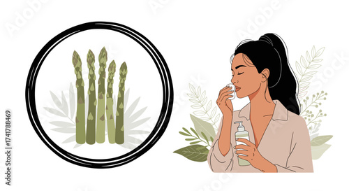 Discovering the natural benefits of asparagus for skin and wellness