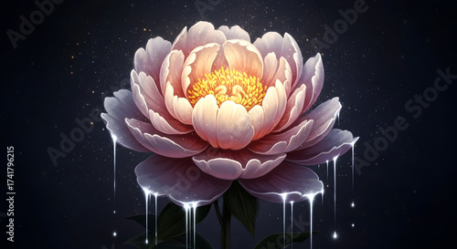 Dreamy Pink Blossom Elegant Floral Artistry Unveiling Nature's Delicate Beauty Botanical Serenity A Symphony of Colors Petal Perfection Captivating Bloom Exquisite Detail Art