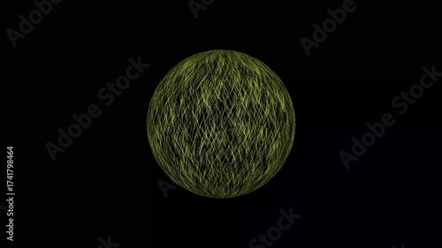 Twirl Particle Light Line Illustration