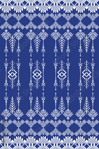 Abstract Pixel ethnic art, geometric patterns, Pixel patterns, fabric patterns, prints, art, covers, prints, wallpapers, carpet, product patterns.