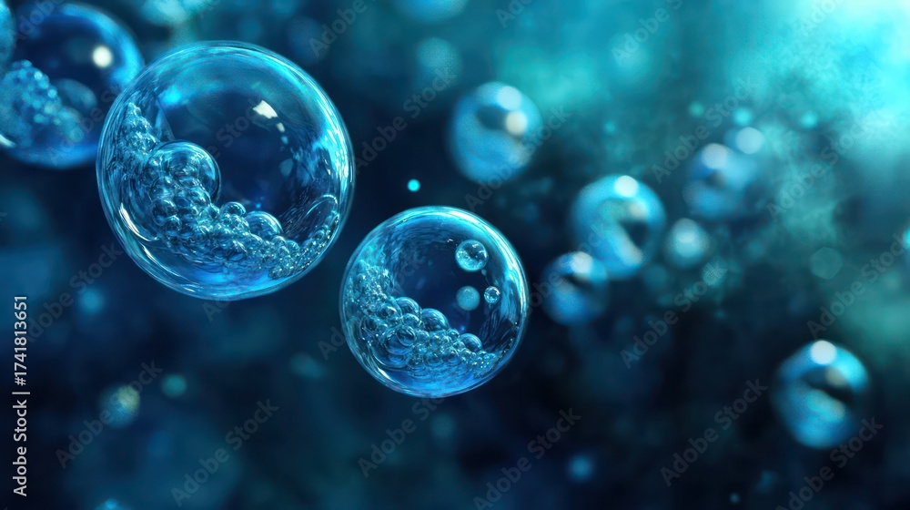 custom made wallpaper toronto digitalCaptivating bubble formation in aquatic environment stunning macro photography underwater perspective nature's art