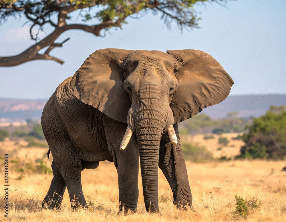 Obraz premium Elephant portrait