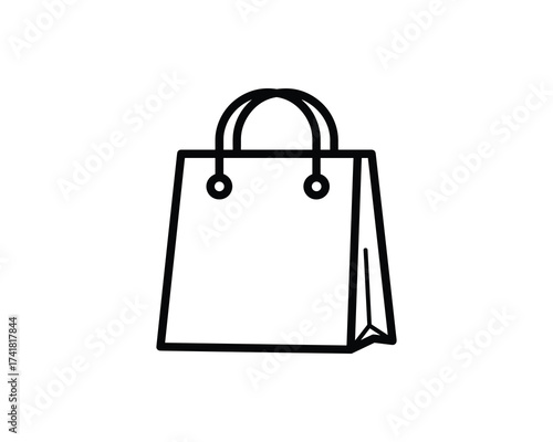 Shopping Bag Vector Illustration